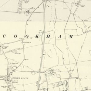 Bullocks Cookham map
