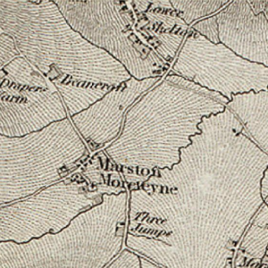 Manor of Beancroft map