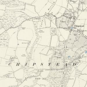 Manor of Beauchamps map