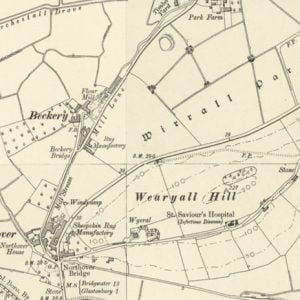 Manor of Beckery map