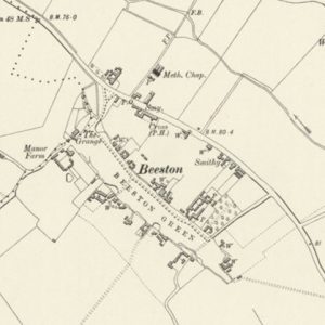 Manor of Beeston map