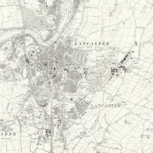 Manor of Bolron, Lancaster map