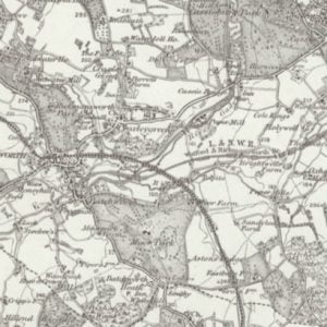 Manor of Britwell or Brutewell, Rickmansworth map