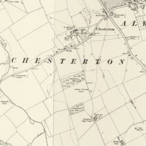 Manor of Cantilupe or Chesterton map