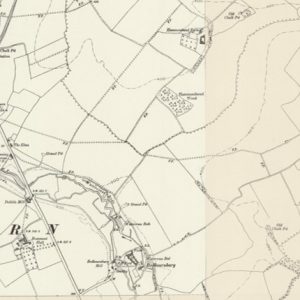 Manor of Cattysplace, Redbourn map