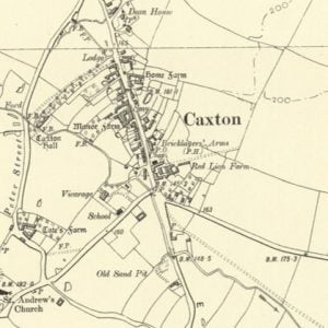 Barony of Caxton map
