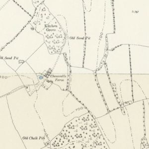 Manor of Chevelers map