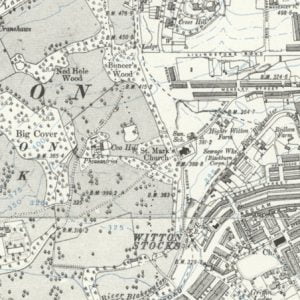 Manor of Coo Hill map