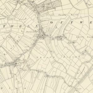 Manor of Courteys Fee, Outwell map