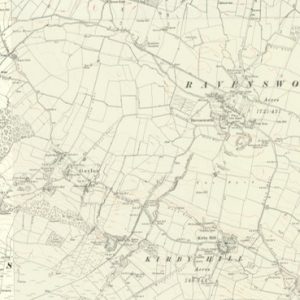 Manor of Dalton Norris, Kirkby Ravensworth map