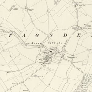 Manor of Duxford, Stagsden map