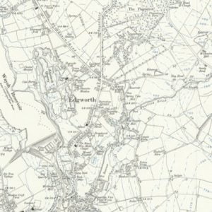 Manor of Edgeworth map