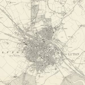 Manor of Fennels Grove, Luton map