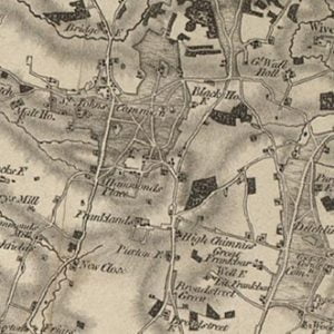 Manor of Franklyns map