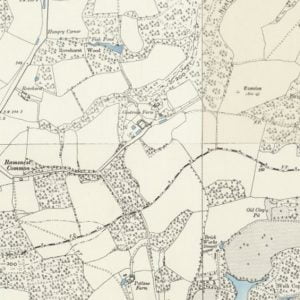 Manor of Gostrode map