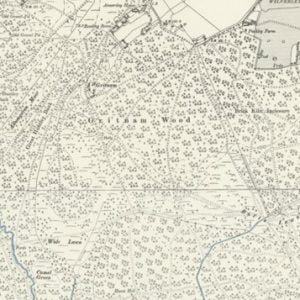 Manor of Greatnam map