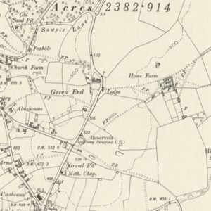 Manor of Greenend map