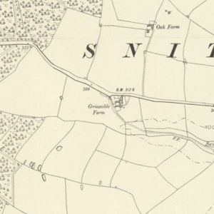 Manor of Greswold map