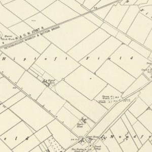 Manor of Hiptofts map