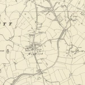 Manor of Hopwood map