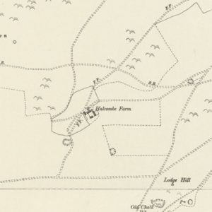 Manor of Horcombe map