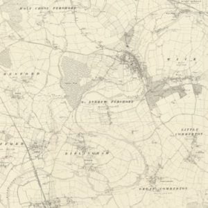Manor of Horewell Grange, St Andrew Pershore map