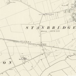 Manor of Kimptons map