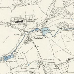 Manor of Losterford map