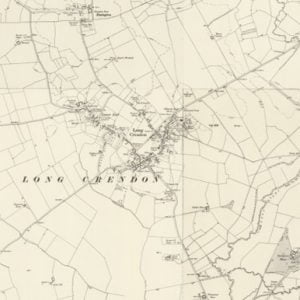 Manor of Lovedens, Long Crendon map