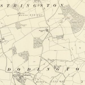 Manor of Lymber, Stringston map