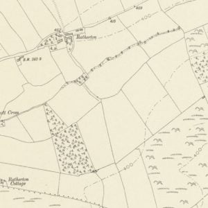 Manor of Ratherton map