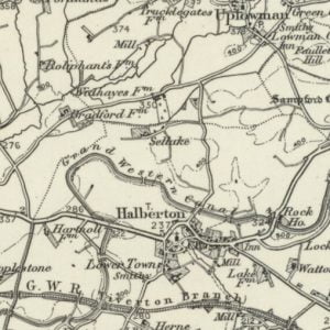 Manor of Sellake map