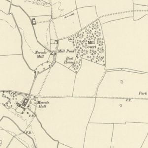 Manor of Mercote map