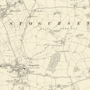 Manor of Newnham, Stogursey map