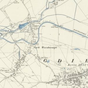 Manor of North Warnborough map