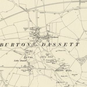 Manor of Northend map