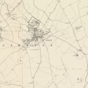 Manor of Otways, Ashwell map