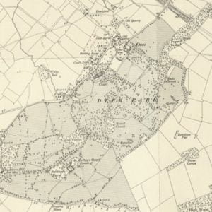 Manor of Over Chatteris map