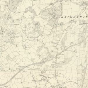 Manor of Pithouse, Knightwick map