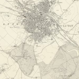 Manor of Plenties, Luton map