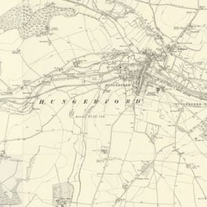 Manor of Ponzardesland, Hungerford map