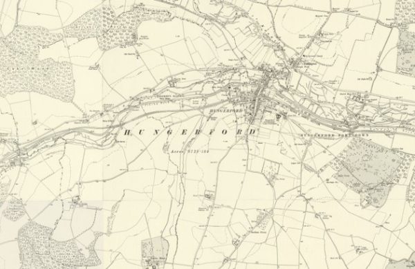 Manor of Ponzardesland, Hungerford map