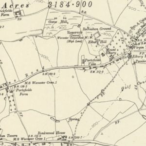 Manor of Portefields map