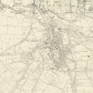 Manor of Reppes, Wisbech map