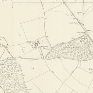 Manor of Rowney Grange, Southill map