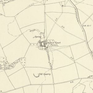 Manor of Salford map