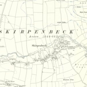 Seat of the Barony of Skirpenbeck map