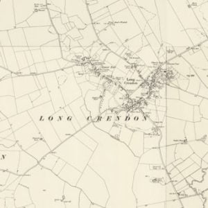 Manor of Sperlings, Long Crendon map