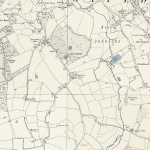 Manor of Stocketts, Oxted map