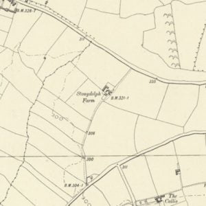 Manor of Stonydelph map